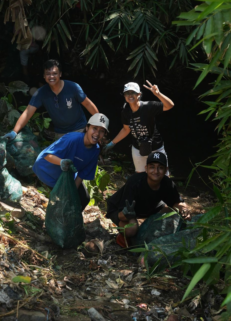 association humanitaire tri déchets bali