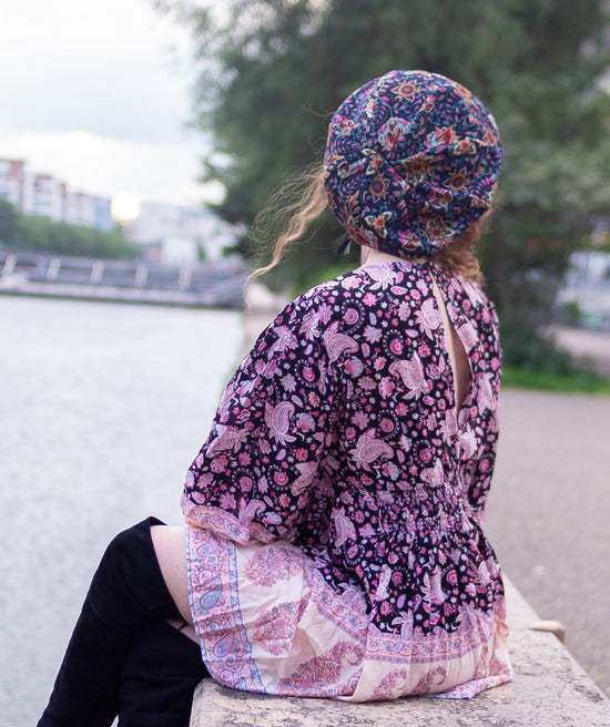 bonnet béret boheme chic