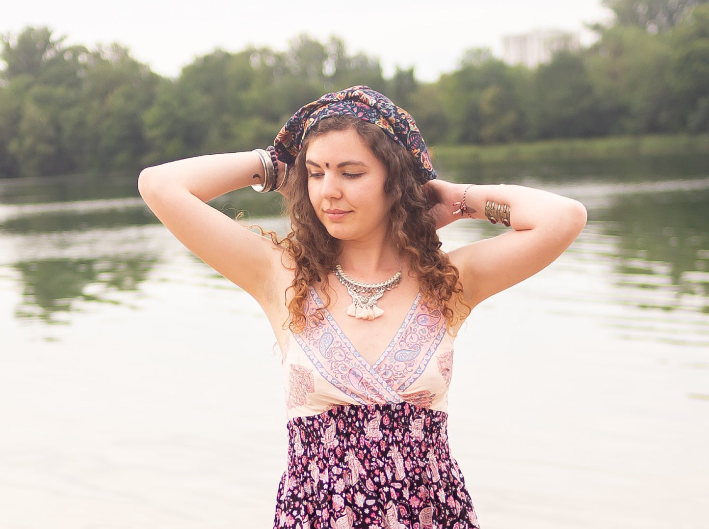 bonnet béret hippie