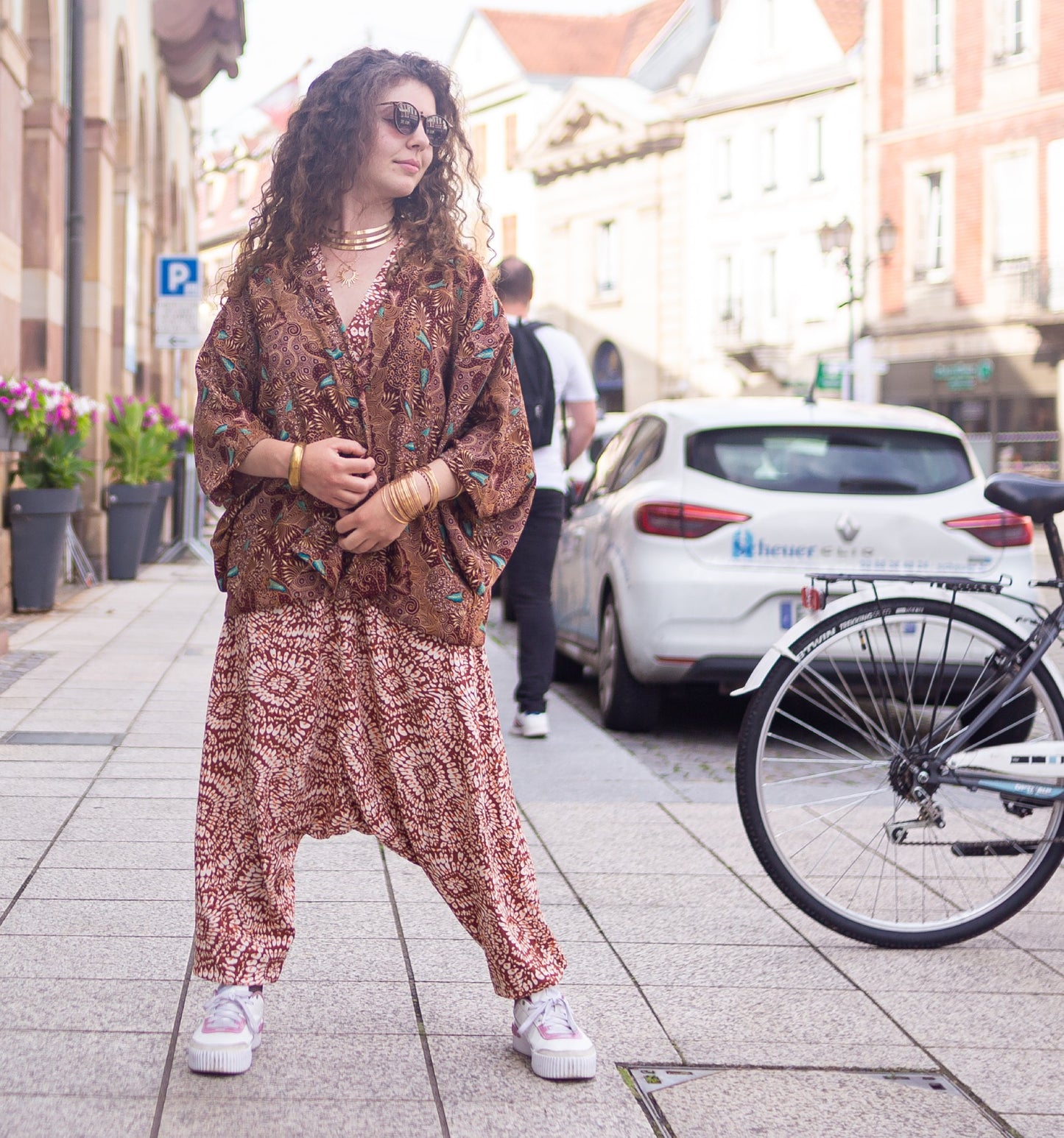 kimono court hippie chic batik