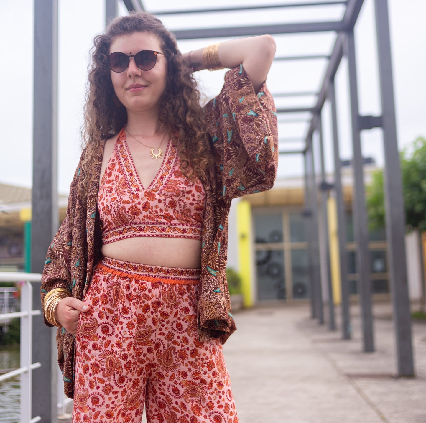 kimono hippie 70 s bobochic