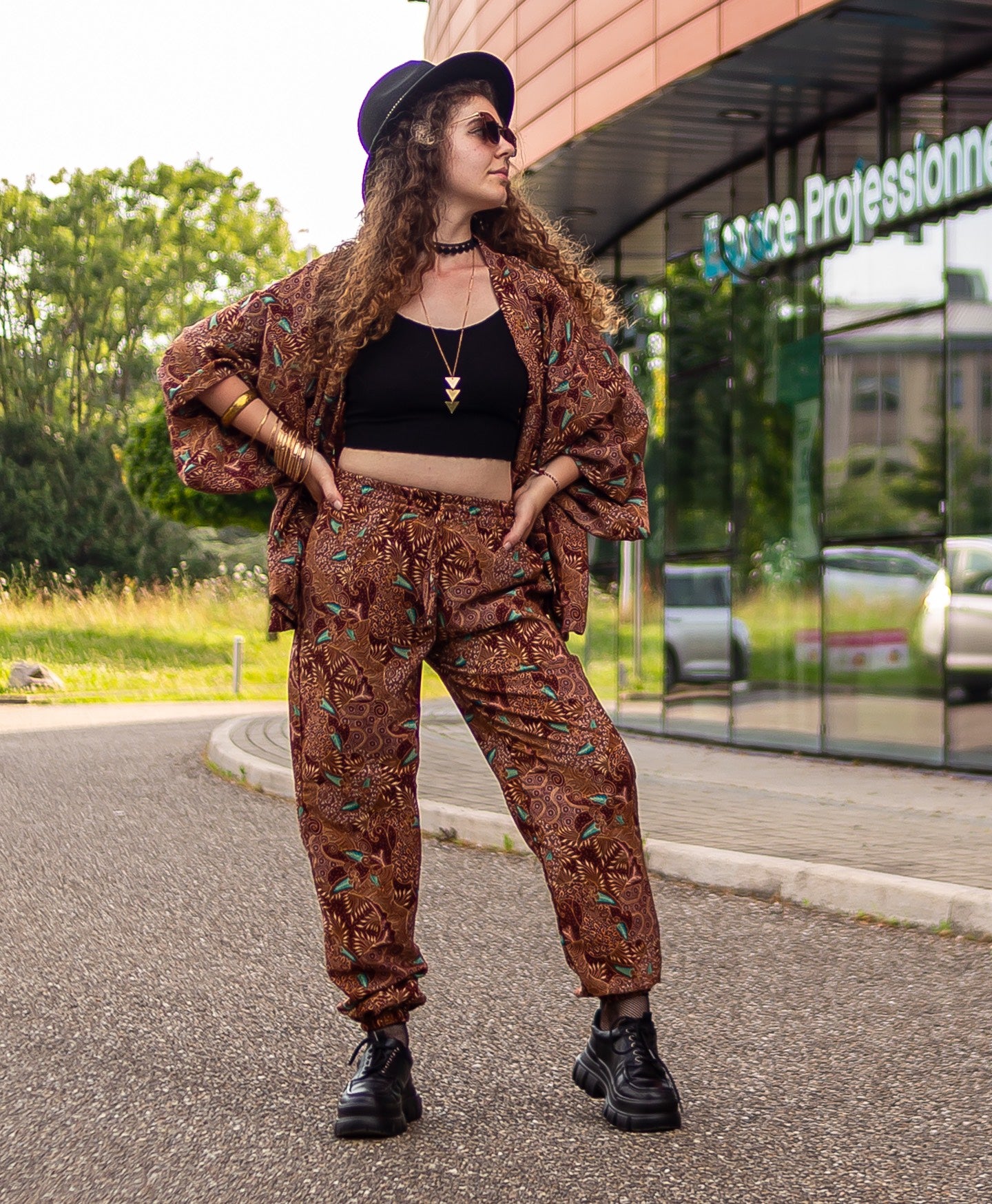 pantalon kimono boheme chic