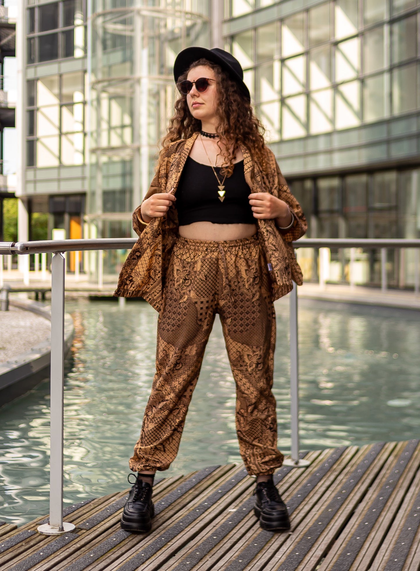 pantalon kimono hippie chic