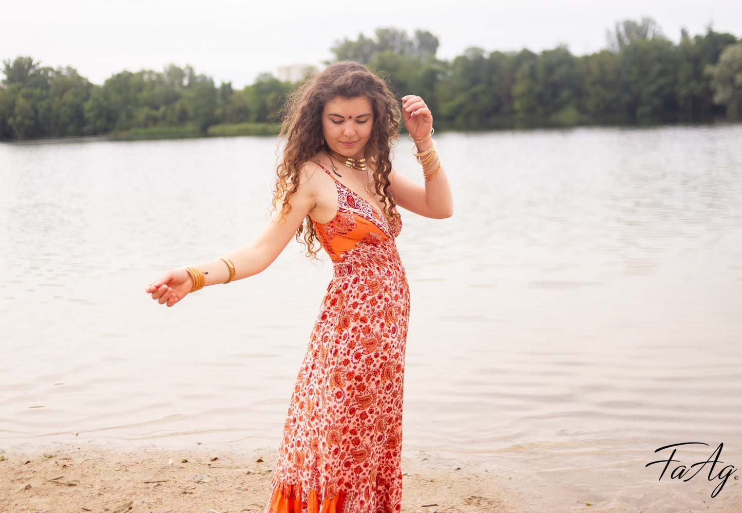 robe boho chic d'été longue 