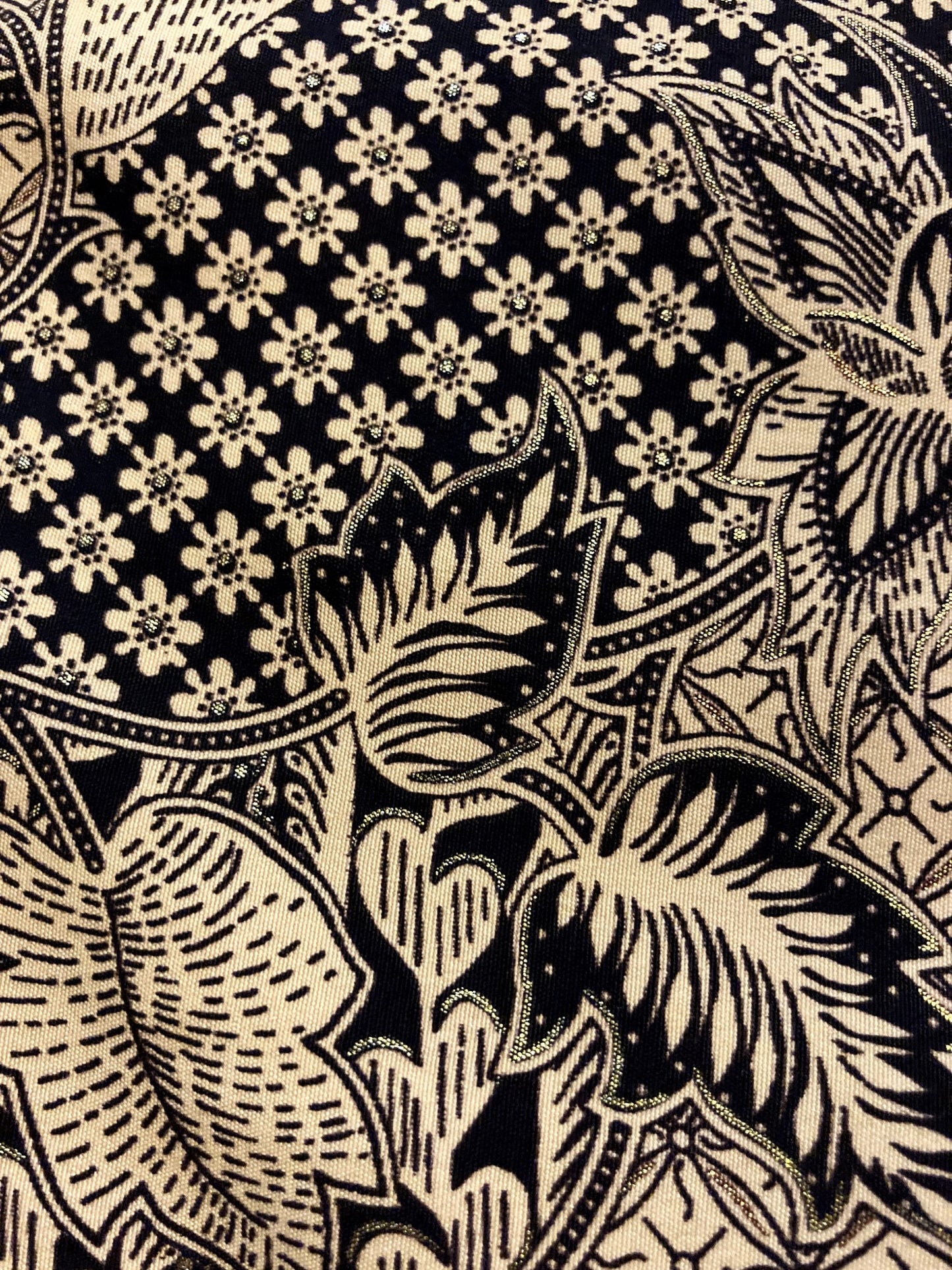 tissu en batik imprimé ethnic